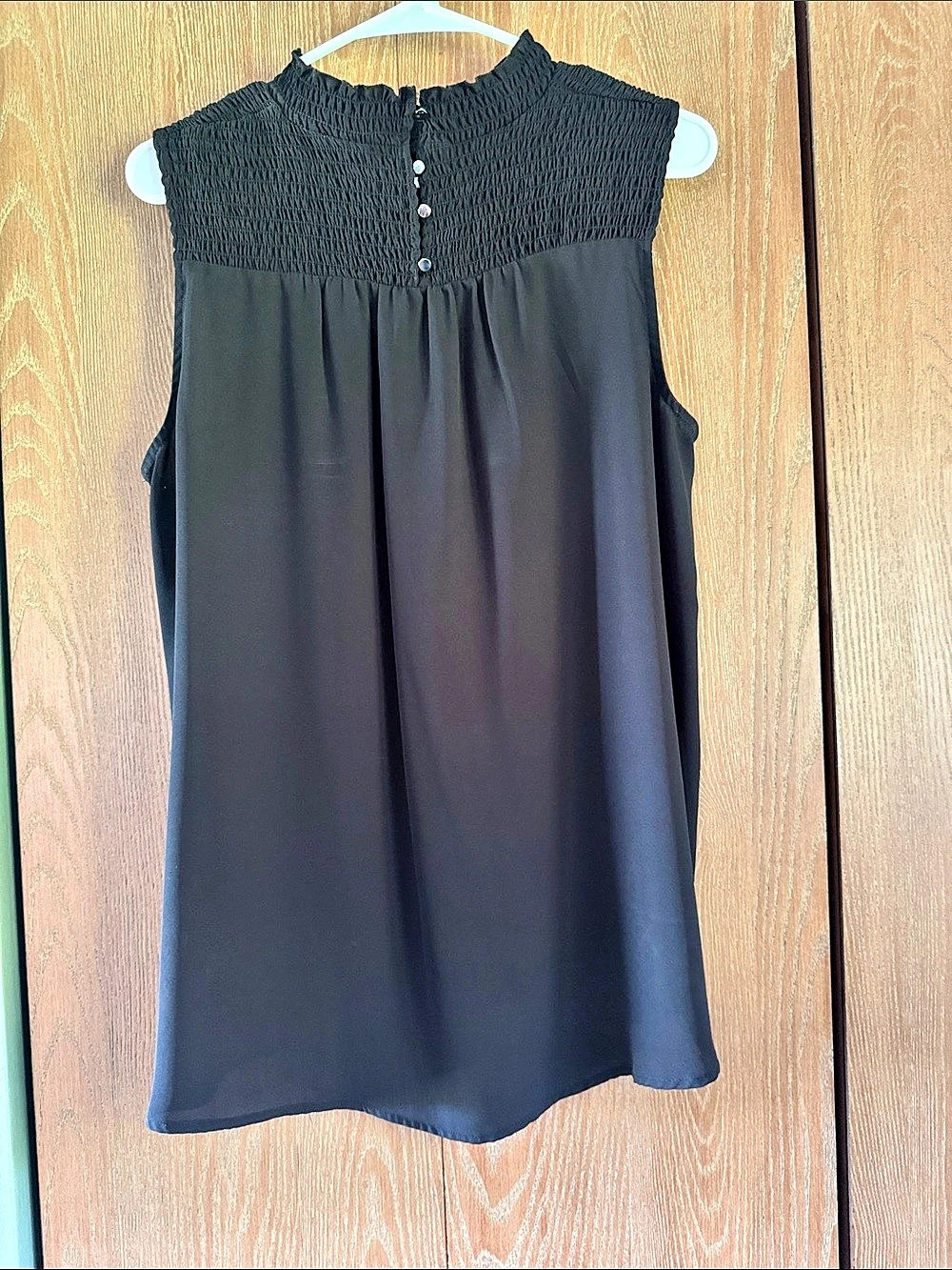 Waikiki Black Smocked Tunic Size Large